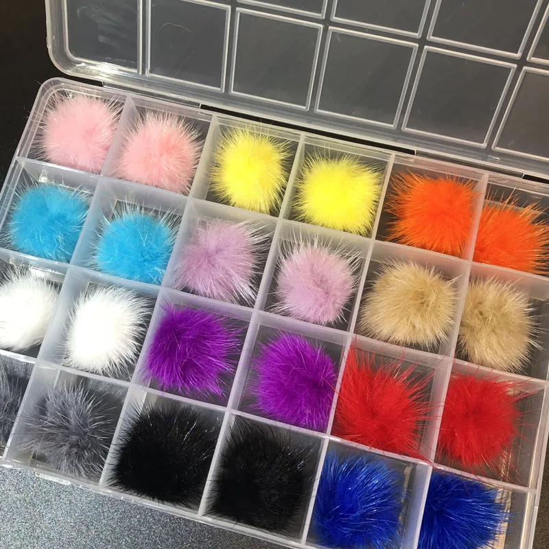 24PCS/Box Magnetic Puffy Nail Pom Poms Kit, Detachable 6Color (4PCS/Color) Nail Charm For DIY Nail Decoration Charms 2.7*2.7cm
24PCS/Box Magnetic Puffy Nail Pom Poms Kit, Detachable 6Color (4PCS/Color) Nail Charm For DIY Nail Decoration Charms 2.7*2.7cm
