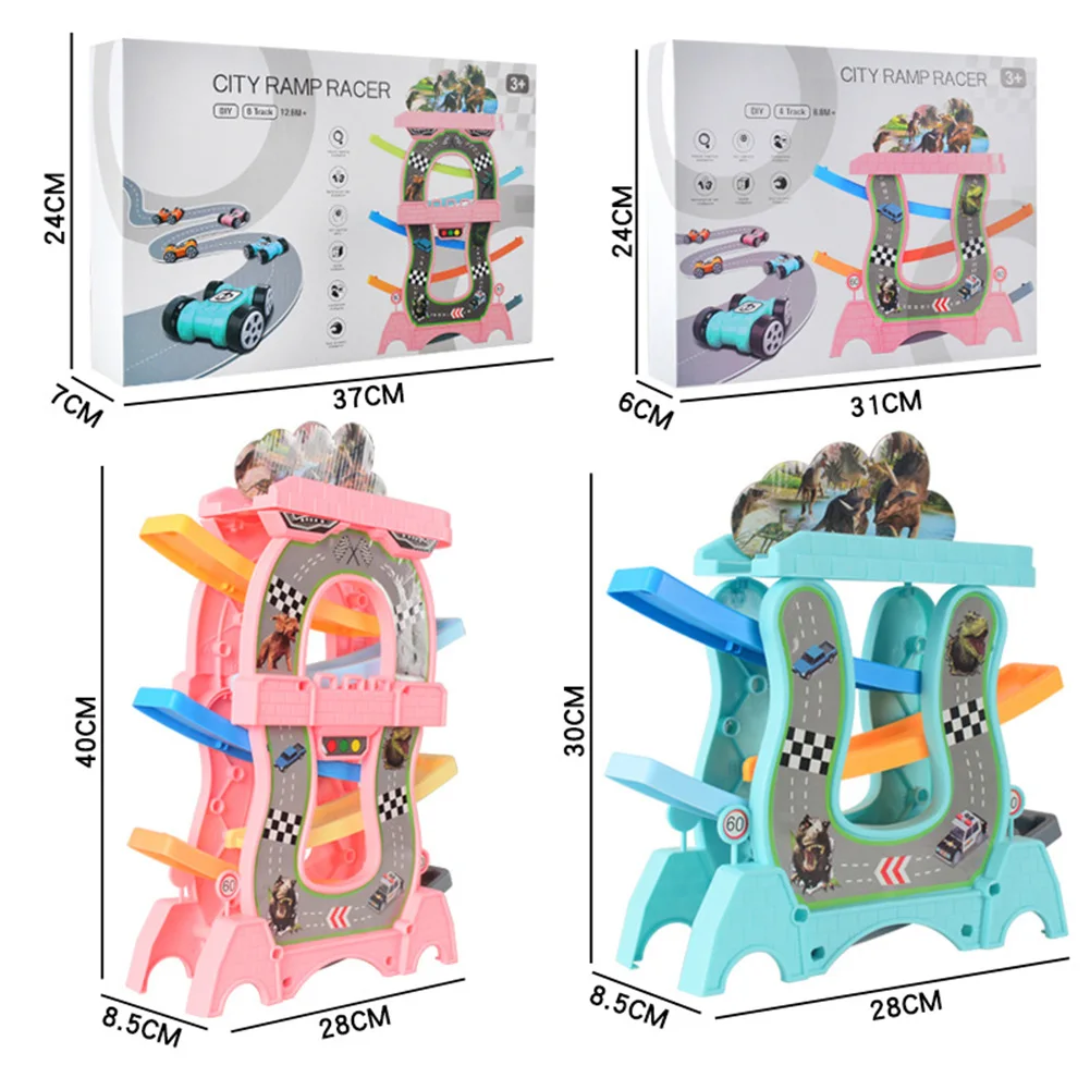 Plastic Race Track Parking Lot Toys DIY Boys Glider Car Track Early Education Inertia Car Tabletop Puzzle Assembly Car for Kids 
Plastic Race Track Parking Lot Toys DIY Boys Glider Car Track Early Education Inertia Car Tabletop Puzzle Assembly Car for Kids