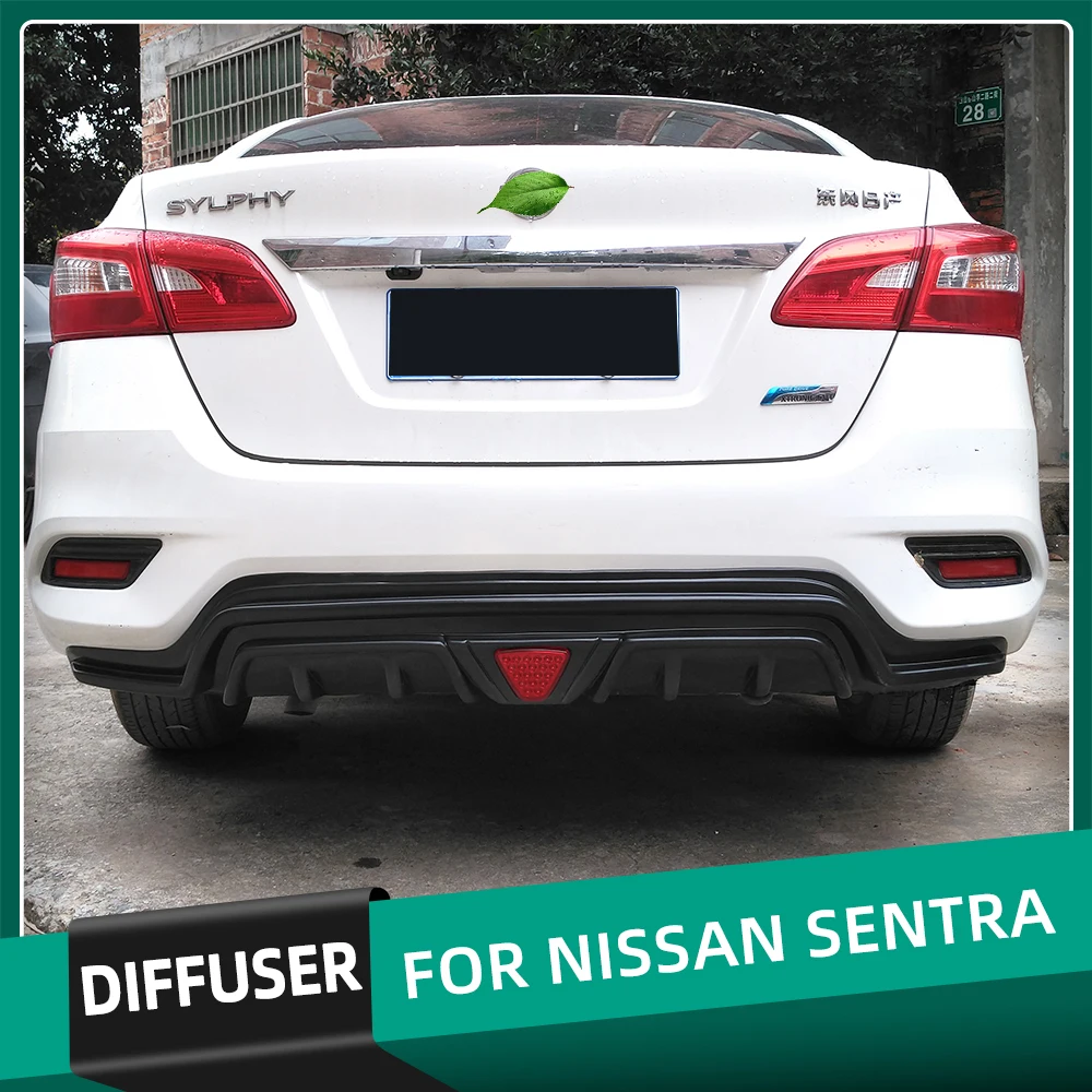 Bodykit Rear Lip formula Racing Rear Bumper Diffuser For Nissan Sentra Sylphy 2016 2017 2018 Glossy Carbon Black Colored Bumper
Bodykit Rear Lip formula Racing Rear Bumper Diffuser For Nissan Sentra Sylphy 2016 2017 2018 Glossy Carbon Black Colored Bumper
