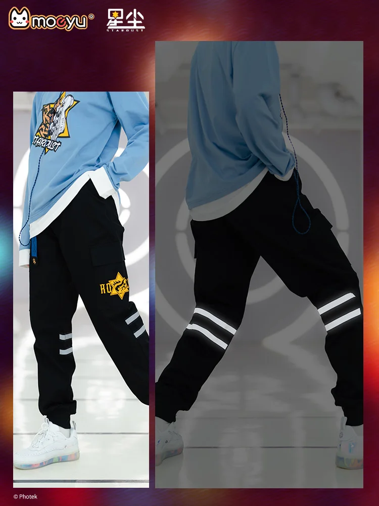 Anime Star Dust Pullover Hoody Sweatshirt Pants Fashion Animation Suit Set Rock Roll Style Tee Shirt Cosplay Costume Streetwear 
Anime Star Dust Pullover Hoody Sweatshirt Pants Fashion Animation Suit Set Rock Roll Style Tee Shirt Cosplay Costume Streetwear