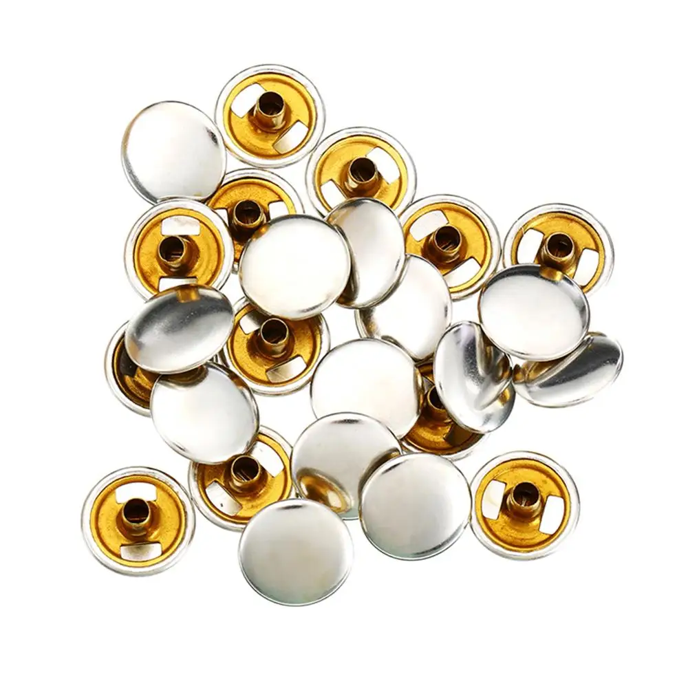 75 Pcs/Set Steel Fasteners Caps Screw Press Studs Button Snaps Canvas Tent Clothing Tool Kit For Marine Boat Cover Awnings | Автомобили и