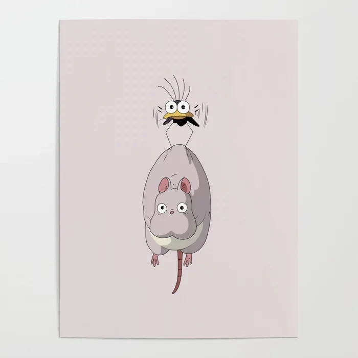 Canvas HD Prints Poster Chihiro Mouse Fly Cartoon Wall Art Home Gifts Decoration Painting Modular Pictures Artwork Living Room
Canvas HD Prints Poster Chihiro Mouse Fly Cartoon Wall Art Home Gifts Decoration Painting Modular Pictures Artwork Living Room