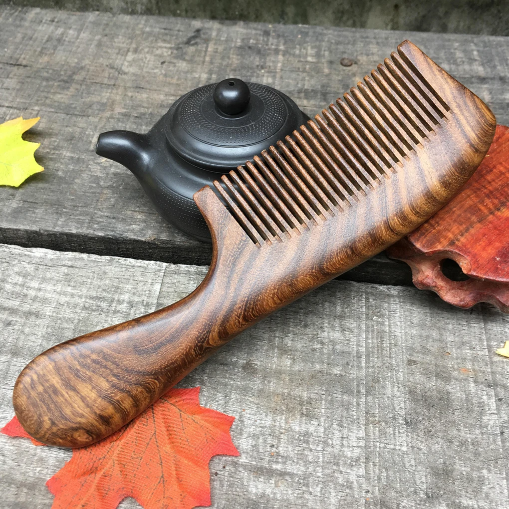 Unisex Sandalwood Women Men Home Travel Wood Anti-static Fine-tooth Comb Wooden Handles
Unisex Sandalwood Women Men Home Travel Wood Anti-static Fine-tooth Comb Wooden Handles