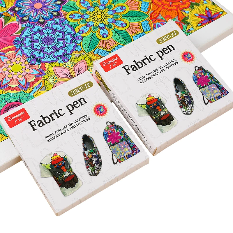 Clothes Textile Art Markers Fabric Paint Pen DIY Crafts T-shirt Pigment Painting Pen School Home Stationery Graffiti Supply
Clothes Textile Art Markers Fabric Paint Pen DIY Crafts T-shirt Pigment Painting Pen School Home Stationery Graffiti Supply