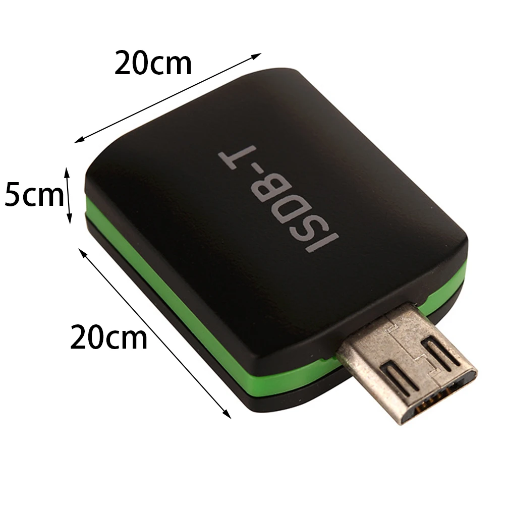 TV Receiver Micro USB Full Seg Antenna ISDB-T Plastic Pad Tuner Outdoor Digital High Sensitivity HD Universal For Phone Tablet