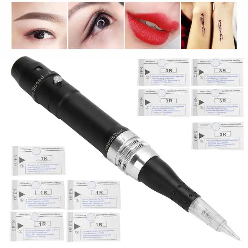 Electric Eyebrow Lip Tattoo Machine Microblading Tattoo Machine Professional Semi-permanent Makeup Pen 100-240V
Electric Eyebrow Lip Tattoo Machine Microblading Tattoo Machine Professional Semi-permanent Makeup Pen 100-240V
