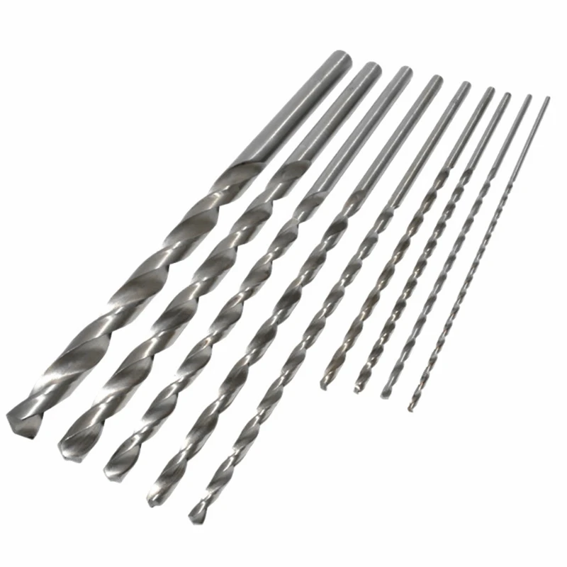 9Pcs Sturdy Wear-resistant Twist Drill High Speed Steel Bit Set 150/200mm
9Pcs Sturdy Wear-resistant Twist Drill High Speed Steel Bit Set 150/200mm