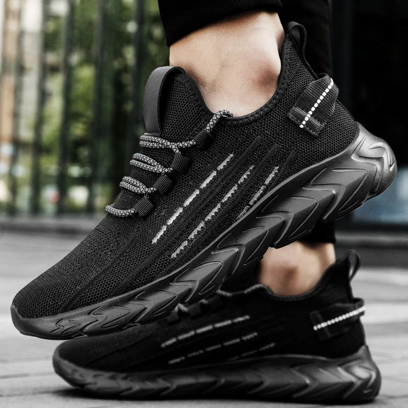New Flying woven men's sports shoes light fashionable shoes men's running shoes fashion casual shoes mens gym shoes Men's tennis
New Flying woven men's sports shoes light fashionable shoes men's running shoes fashion casual shoes mens gym shoes Men's tennis