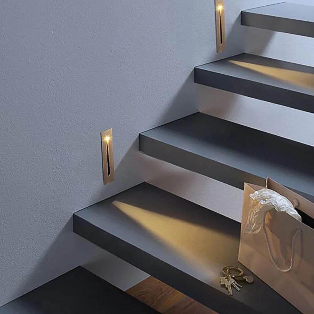 3W Recessed LED AC85 - 265V Indoor Wall Lights Hallway Staircase Lamps Vintage Wall LED Light Decoration Wall Lamp Modern
3W Recessed LED AC85 - 265V Indoor Wall Lights Hallway Staircase Lamps Vintage Wall LED Light Decoration Wall Lamp Modern