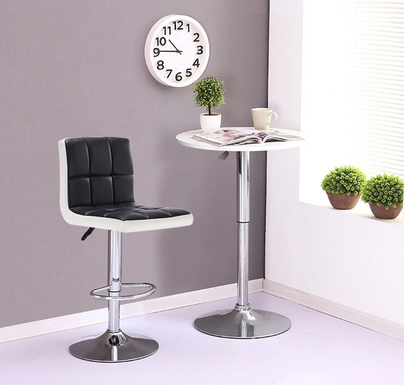Overseas Stock!!! 2pcs High Quality Bar Chair Leather Lift Height Adjustable Swivel High Bar Stool Home Office Chair HWC
Overseas Stock!!! 2pcs High Quality Bar Chair Leather Lift Height Adjustable Swivel High Bar Stool Home Office Chair HWC