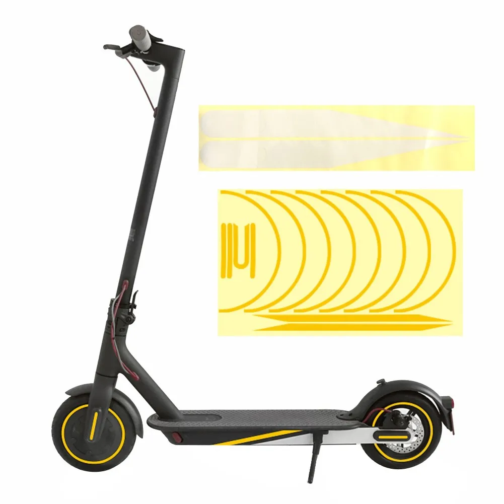Electric Scooter PVC Reflective Sticker Cover Waterproof Warning For Xiao*mi M365/Pro/1S/Pro 2 Useful Durable Scooter Parts
Electric Scooter PVC Reflective Sticker Cover Waterproof Warning For Xiao*mi M365/Pro/1S/Pro 2 Useful Durable Scooter Parts