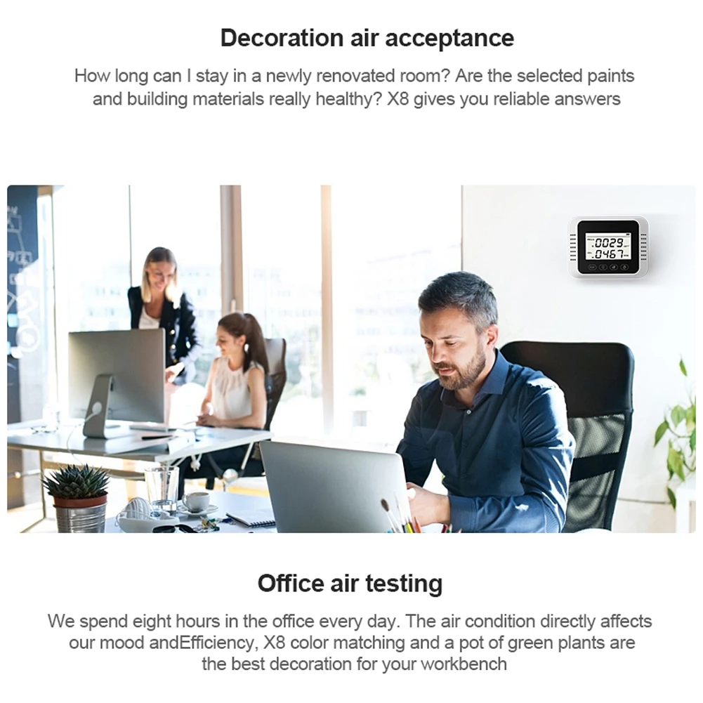 Portable Digital medidor co2 aire Multifunctional CO2 Meter Detector Air Quality Monitor Home Gas Detector Carbon Dioxide Sensor
Portable Digital medidor co2 aire Multifunctional CO2 Meter Detector Air Quality Monitor Home Gas Detector Carbon Dioxide Sensor