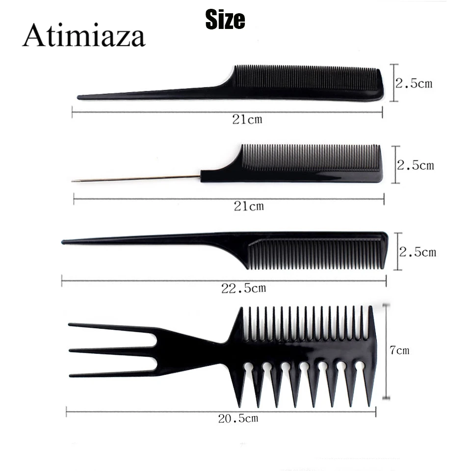 10 Pcs Hair Care Comb Set Anti Static Coarse Fine Toothed Tail Teasing Waves Pick Combs Professional Styling Comb Set
10 Pcs Hair Care Comb Set Anti Static Coarse Fine Toothed Tail Teasing Waves Pick Combs Professional Styling Comb Set