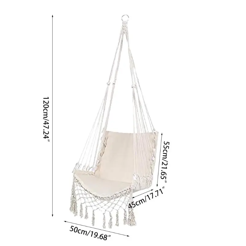 Nordic Style Hammock Safety Beige Hanging Hammock Chair Swing Rope Outdoor Indoor Hanging Chair Garden Seat for Child Adult
Nordic Style Hammock Safety Beige Hanging Hammock Chair Swing Rope Outdoor Indoor Hanging Chair Garden Seat for Child Adult