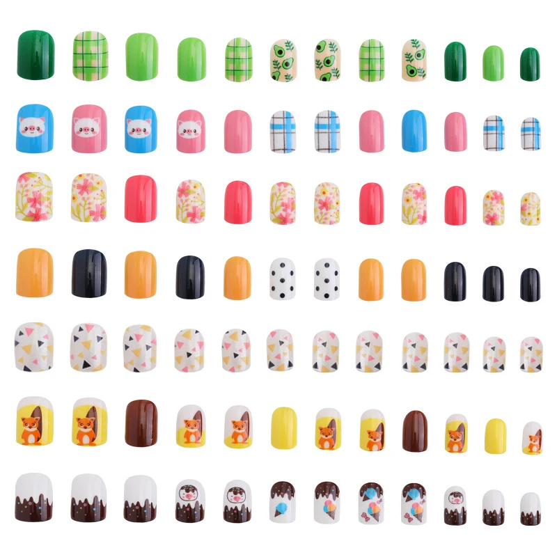24pcs/Set Fake Nails Art Nail Tips Press on False with Designs Set Full Cover False Nails Self Women and Girls Manicure Tool
24pcs/Set Fake Nails Art Nail Tips Press on False with Designs Set Full Cover False Nails Self Women and Girls Manicure Tool