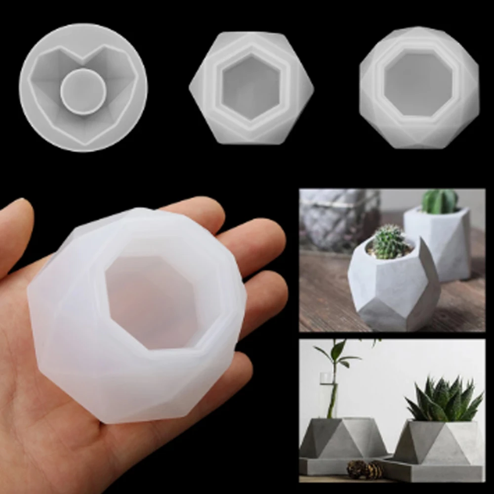 Reusable Silicone Flowerpot Mold DIY Succulent Clay Mold High Heat Resistance Manual Soap Concrete Mold Easy Demould Making Plan
Reusable Silicone Flowerpot Mold DIY Succulent Clay Mold High Heat Resistance Manual Soap Concrete Mold Easy Demould Making Plan