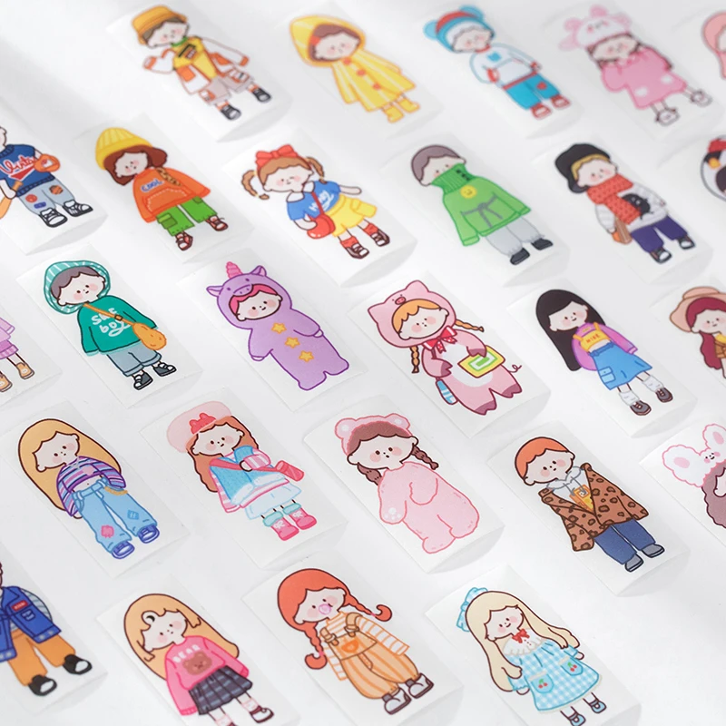 COO NOTE Fitting room wear stickers cartoon stickers decorative patterns diy photo album diary planner stickers
COO NOTE Fitting room wear stickers cartoon stickers decorative patterns diy photo album diary planner stickers