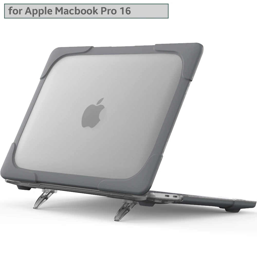 Shockproof Foldable Case For Apple MacBook Pro 16 inch Case 2020 A2141 Soft Silicone TPU + Hard PC Stand New Outer Stand Cover
Shockproof Foldable Case For Apple MacBook Pro 16 inch Case 2020 A2141 Soft Silicone TPU + Hard PC Stand New Outer Stand Cover
