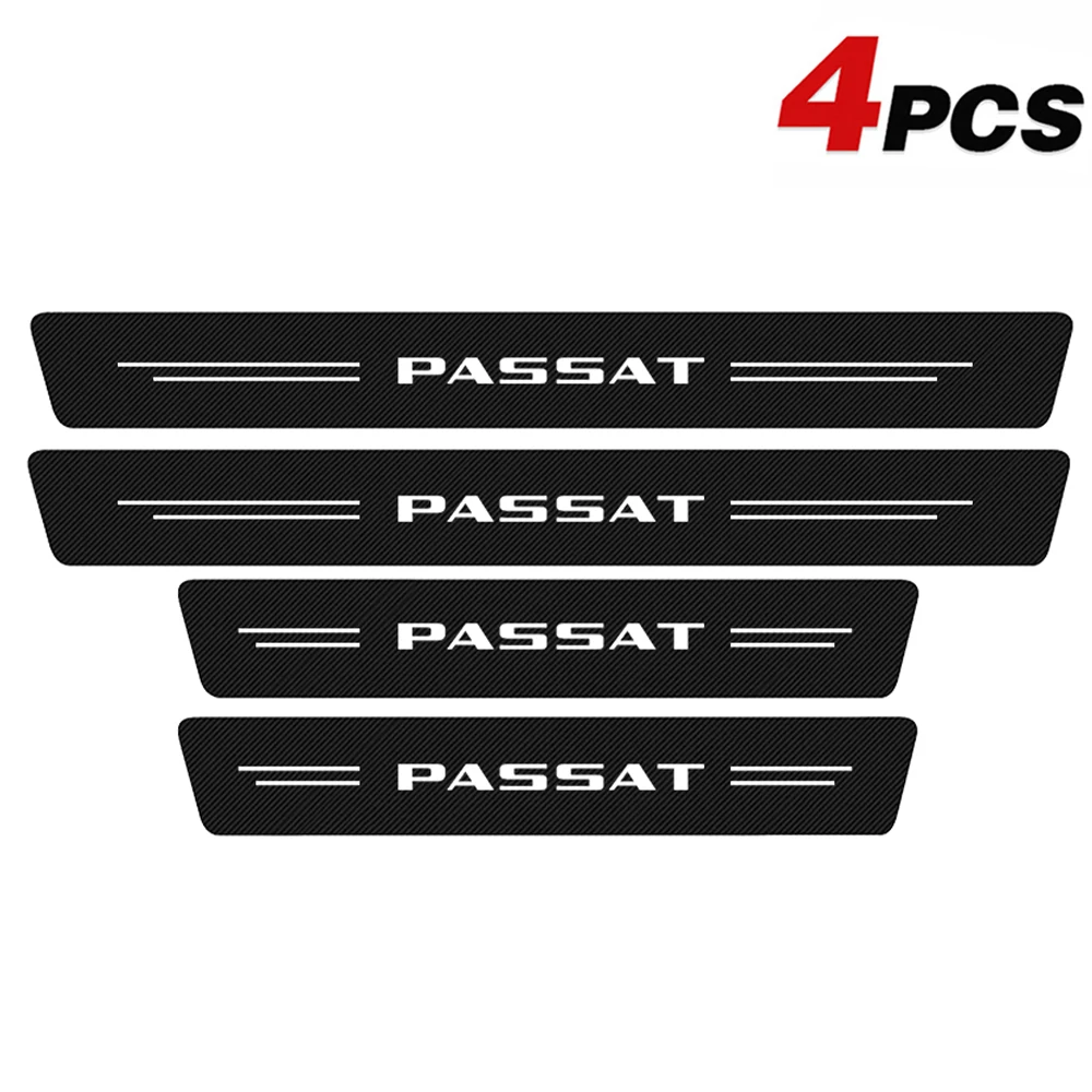 4Pcs For PASSAT B5 B5.5 B6 B7 B8 2019 2020 2021 Car Door Sill Threshold Sticker Protect Carbon Fiber Anti-Scratch Accessories
4Pcs For PASSAT B5 B5.5 B6 B7 B8 2019 2020 2021 Car Door Sill Threshold Sticker Protect Carbon Fiber Anti-Scratch Accessories
