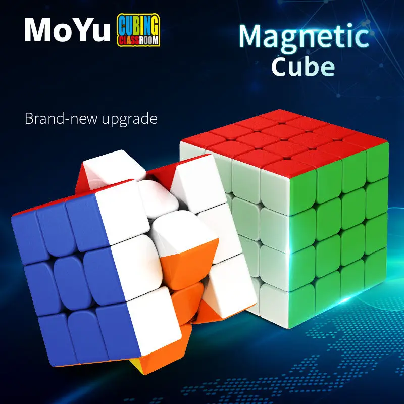 Moyu 2020 RS4M Magnetic 3x3x3 Magic Cube MF 4x4 Magic Puzzle RS3M Magnetic Cube 3x3 stickerless Toys for Children 
Moyu 2020 RS4M Magnetic 3x3x3 Magic Cube MF 4x4 Magic Puzzle RS3M Magnetic Cube 3x3 stickerless Toys for Children