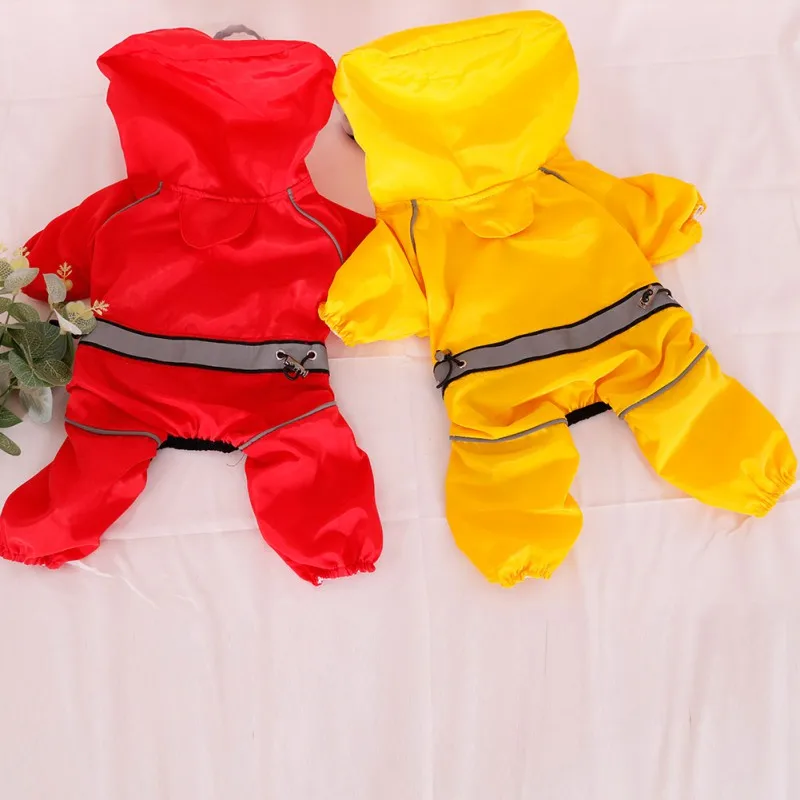 Pet Cat And Dog Waterproof Reflective Traction Four Legged Raincoat Sunscreen Dog Outdoor Clothes For Small Dog Pet Supplies #2
Pet Cat And Dog Waterproof Reflective Traction Four Legged Raincoat Sunscreen Dog Outdoor Clothes For Small Dog Pet Supplies #2