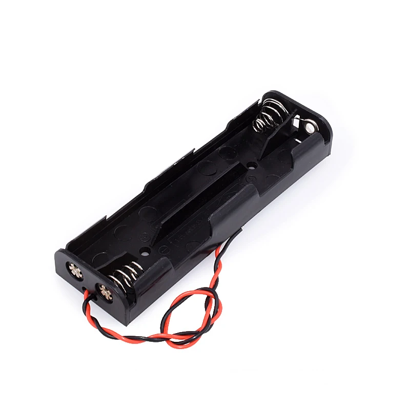 Long Strip Type 4 X 1.5V AA Batteries Holder Plastic Case 6V Housing AA Battery Black Storage Box With Wire Leads
Long Strip Type 4 X 1.5V AA Batteries Holder Plastic Case 6V Housing AA Battery Black Storage Box With Wire Leads