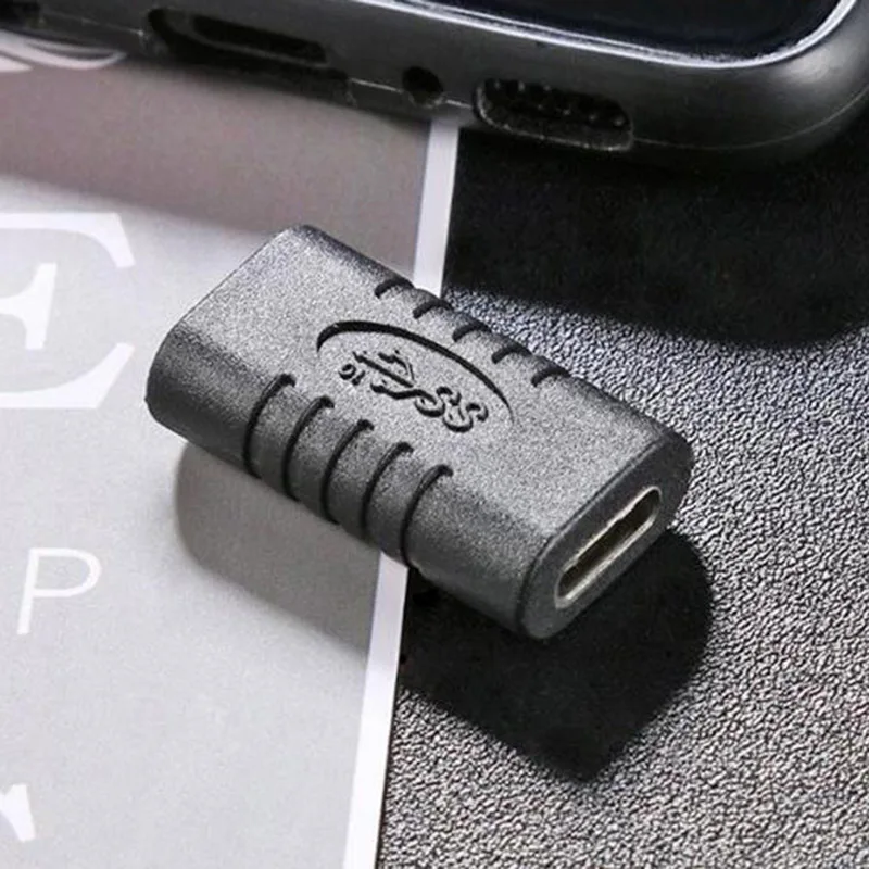 Адаптер-удлинитель USB 3.1 Type C Женский на Женский 
Адаптер-удлинитель USB 3.1 Type C Женский на Женский