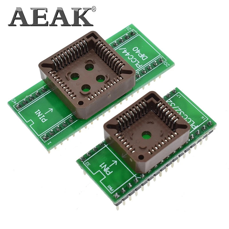 Универсальный USB программатор AEAK PLCC32 к DIP32 PLCC44 К DIP40 адаптер с внешней