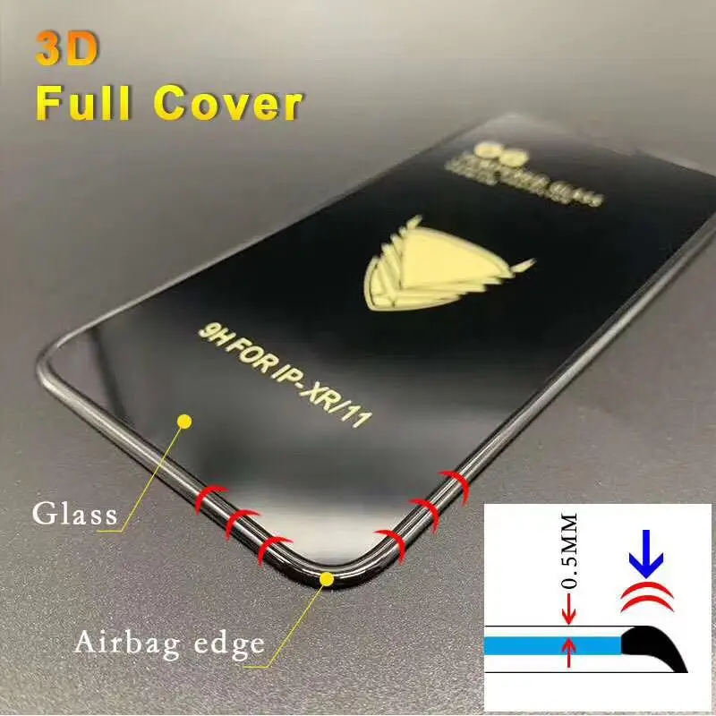 100 шт./лот закаленное стекло Защитная пленка для iPhone 11pro Max X XR XS 8 7 6Plus 50 шт. оптовая