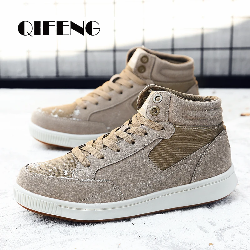 2021 Men Ankle Boots Winter Warm Plush Canvas Sneakers Black Snow Boots Fashion Flat Canvas Boots Male Hight Top Canvas Shoes
2021 Men Ankle Boots Winter Warm Plush Canvas Sneakers Black Snow Boots Fashion Flat Canvas Boots Male Hight Top Canvas Shoes