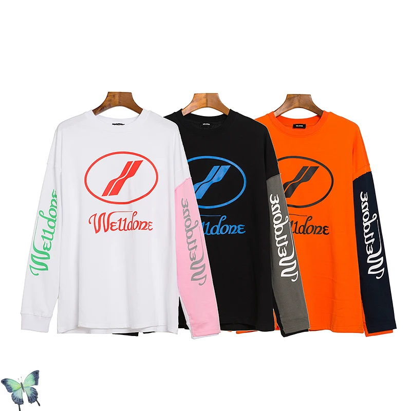 New WellDone Long Sleeve Sweatshirt Pullover Men Women High Quality Casual We 11 Done Letter Printing Sweatshirts Fast Shipping
New WellDone Long Sleeve Sweatshirt Pullover Men Women High Quality Casual We 11 Done Letter Printing Sweatshirts Fast Shipping