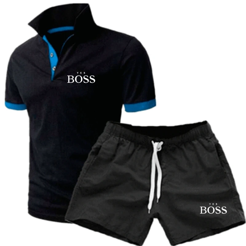 Men Polo Men t-shirt sets Polo Shirt Contrast Color Polo New Clothing Summer Streetwear Casual Fashion
Men Polo Men t-shirt sets Polo Shirt Contrast Color Polo New Clothing Summer Streetwear Casual Fashion