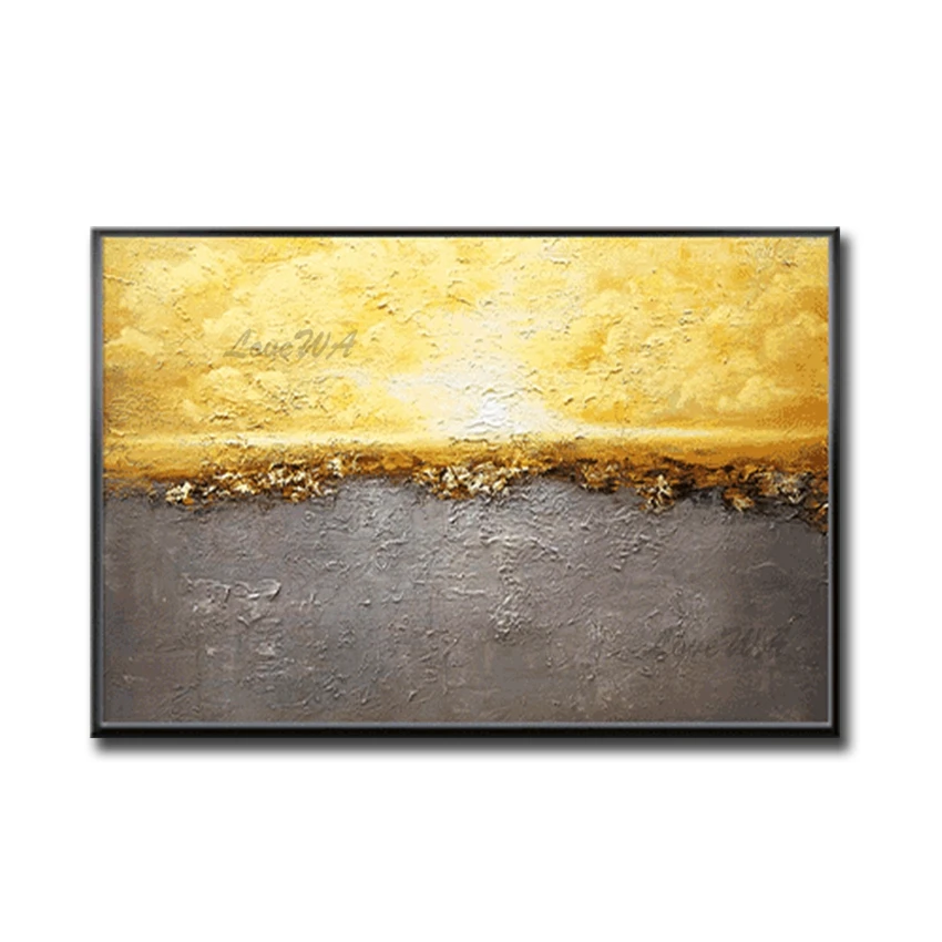 Gold Abstract Oil Painting Art 100% Hand Painted Handmade Paintings Art Unframed Wall Decor Canvas Art For Home Bedroom Decor
Gold Abstract Oil Painting Art 100% Hand Painted Handmade Paintings Art Unframed Wall Decor Canvas Art For Home Bedroom Decor