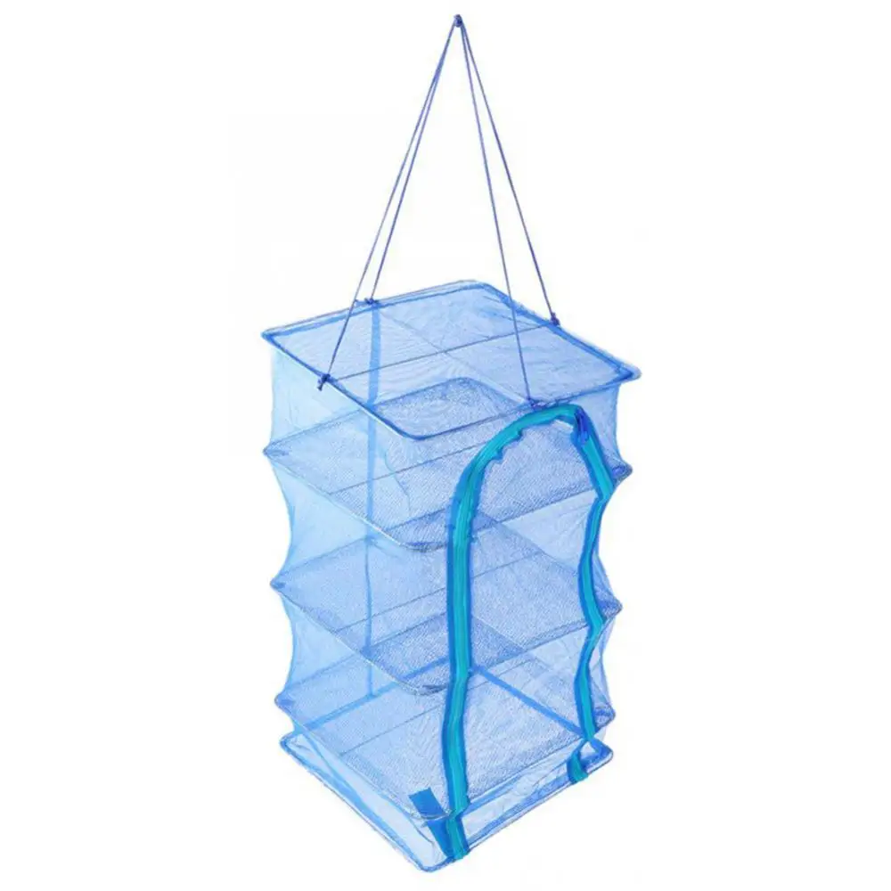 Foldable 4 Layers Drying Net Fish Net Drying Rack Hanging Vegetable Fish Dishes Dryer Net 35 x 35 x 65cm PE Hanger Fish Net
Foldable 4 Layers Drying Net Fish Net Drying Rack Hanging Vegetable Fish Dishes Dryer Net 35 x 35 x 65cm PE Hanger Fish Net