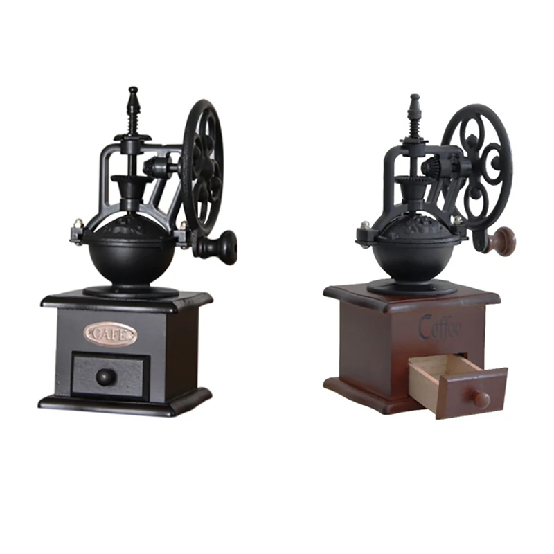 Wooden Manual Coffee Grinder Hand Cast Iron Handmade Coffee Beans Spice Mini Burr Mill Grinders Kitchen Tool
Wooden Manual Coffee Grinder Hand Cast Iron Handmade Coffee Beans Spice Mini Burr Mill Grinders Kitchen Tool