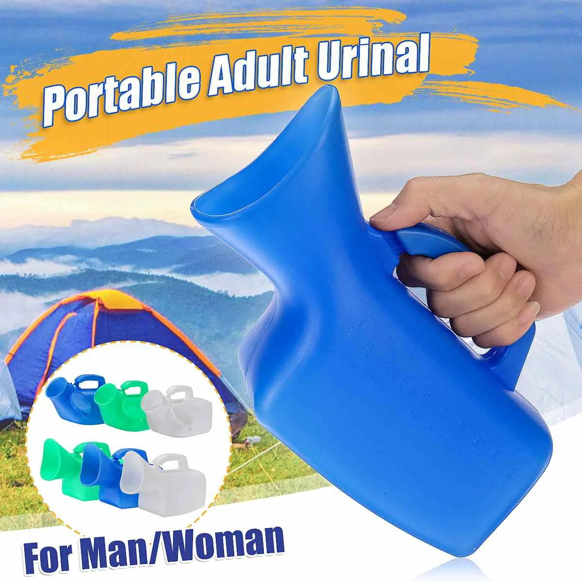 1pcs Portable Car Travel Adult Urinals For Men Women Outdoor Potty Toilet Aid Urine Bottle Male Felamle Urination Device 1200ML
1pcs Portable Car Travel Adult Urinals For Men Women Outdoor Potty Toilet Aid Urine Bottle Male Felamle Urination Device 1200ML