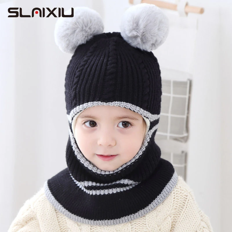 Baby hat girl hat autumn and winter male baby warm hat child windproof one knit hat wool hat bib Baby Sweater Cap 
Baby hat girl hat autumn and winter male baby warm hat child windproof one knit hat wool hat bib Baby Sweater Cap