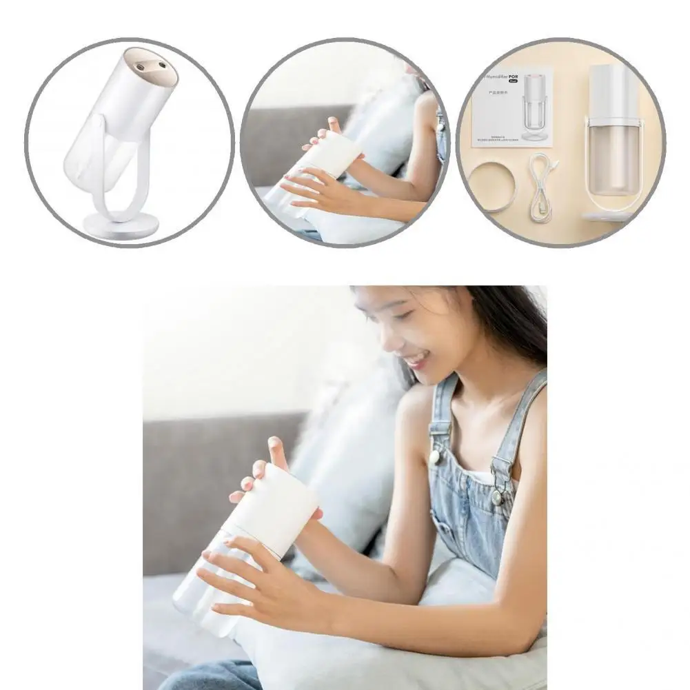 Humidifier 450ml Desktop Humidifier 3000mAh Soothes Dryness Creative Portable Rechargeable Humidifier
Humidifier 450ml Desktop Humidifier 3000mAh Soothes Dryness Creative Portable Rechargeable Humidifier