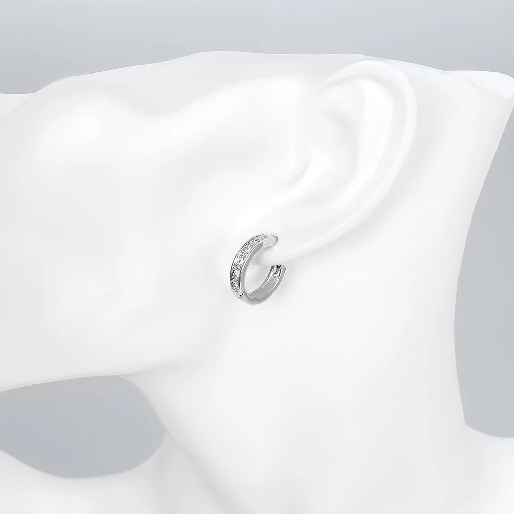 ZEMIOR Clip Earrings For Women Round 5A Clear Cubic Zircon Female White Earring Engagement Fashion Jewelry Gift Recommend
ZEMIOR Clip Earrings For Women Round 5A Clear Cubic Zircon Female White Earring Engagement Fashion Jewelry Gift Recommend