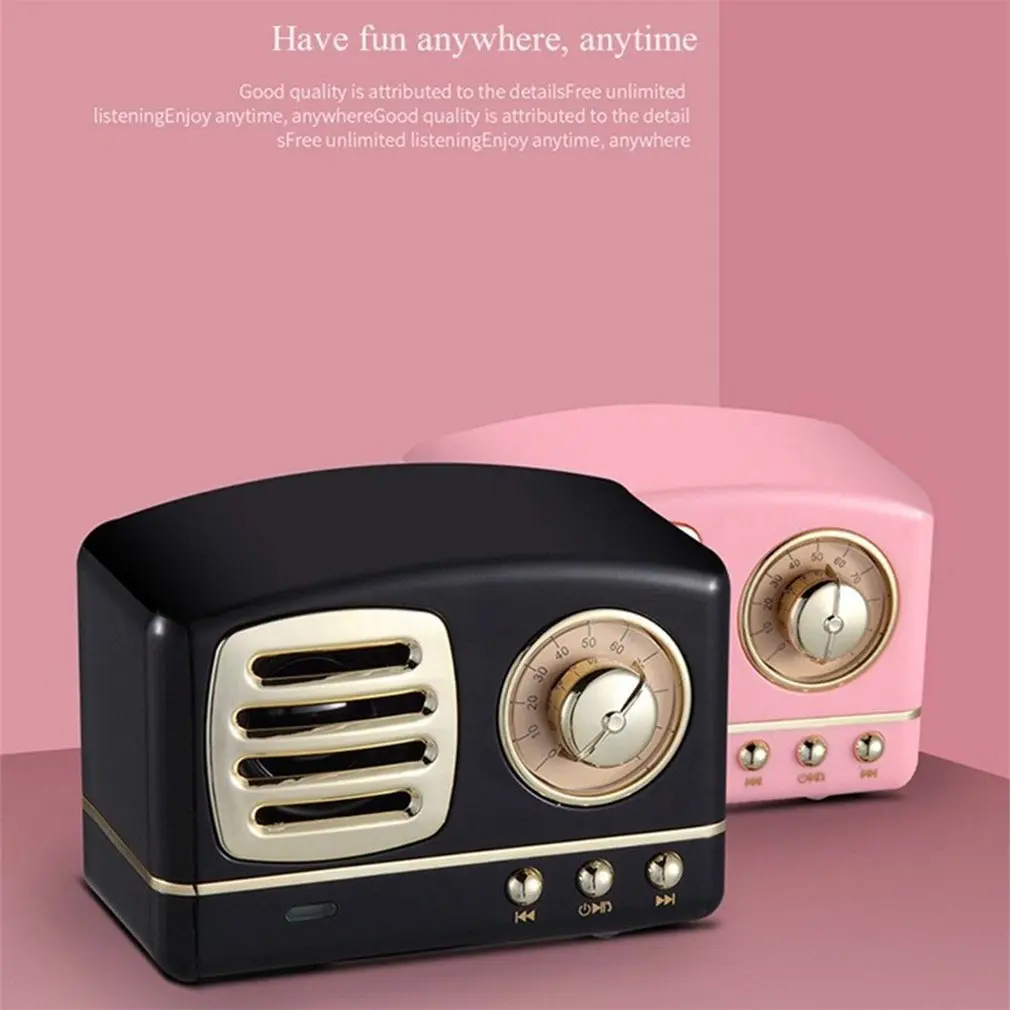 2019 New Retro Speaker HM11 Wireless Mini Speakers Loudspeaker Bass Nostalgic Heavy Bass 3D Stereo HiFi Sound TF USB AUX
2019 New Retro Speaker HM11 Wireless Mini Speakers Loudspeaker Bass Nostalgic Heavy Bass 3D Stereo HiFi Sound TF USB AUX