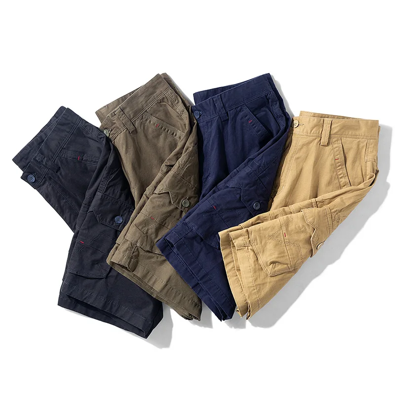 Huncher Cargo Shorts Men 2021 Summer Solid Side Pockets Short Military Joggers Casual Cotton Pants Streetwear Black Shorts Mens
Huncher Cargo Shorts Men 2021 Summer Solid Side Pockets Short Military Joggers Casual Cotton Pants Streetwear Black Shorts Mens