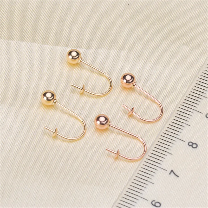 Genuine 18K Yellow Gold Earrings Ear Hook Ear Line Earring Blank Bracket DIY For Women Earring Jewelry Accessories Bijoux
Genuine 18K Yellow Gold Earrings Ear Hook Ear Line Earring Blank Bracket DIY For Women Earring Jewelry Accessories Bijoux