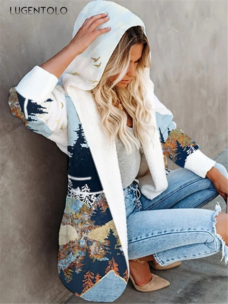 Lugentolo Casual Sweatshirt Women's Hooded Autumn New Short Print Casual Top Plus Size Long Sleeve Female Sweatshirts
Lugentolo Casual Sweatshirt Women's Hooded Autumn New Short Print Casual Top Plus Size Long Sleeve Female Sweatshirts