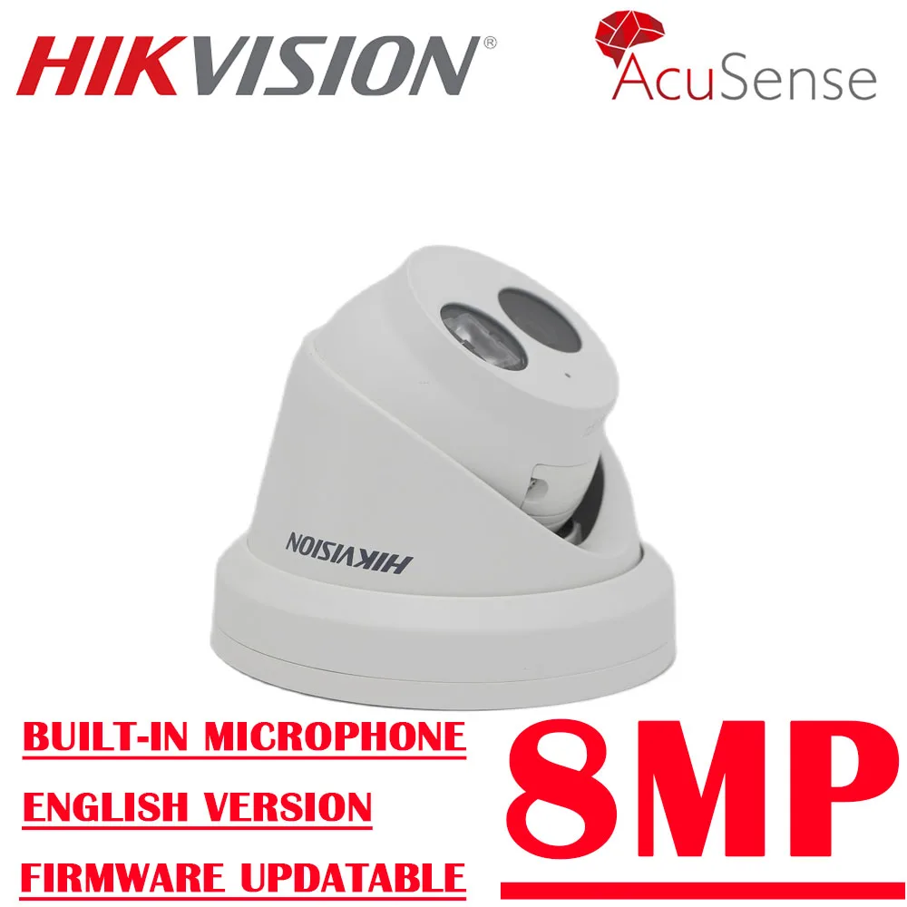 Hikvision IP Camera 4K/8MP DS-2CD2383G2-IU AcuSense Fixed Turret Network Built-in Microphone IR 30M High Protection New Version
Hikvision IP Camera 4K/8MP DS-2CD2383G2-IU AcuSense Fixed Turret Network Built-in Microphone IR 30M High Protection New Version
