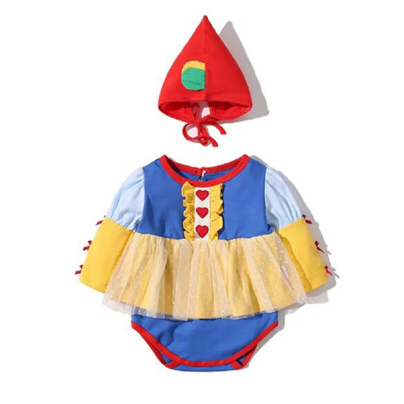 Spring Autumn Infant Baby Girls Snow White Rompers Long Sleeve Rompers Newborn Cute Baby Girls Rompers Clothes
Spring Autumn Infant Baby Girls Snow White Rompers Long Sleeve Rompers Newborn Cute Baby Girls Rompers Clothes