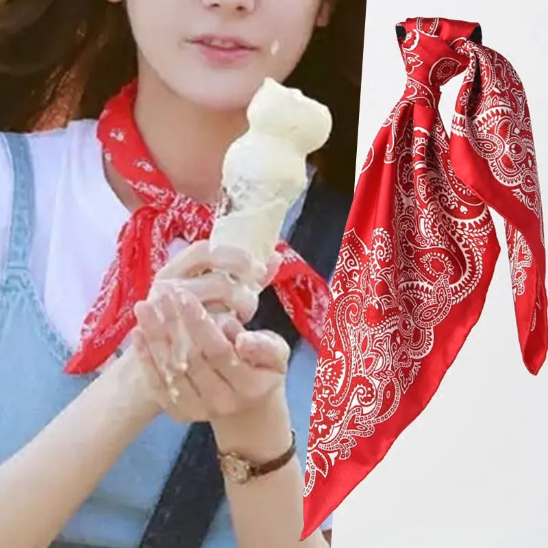 Newly outdoor Bandana Square Scarf 55cm*55cm Black Red Paisley Headband Printed For Women/Men/Boys/Girls BN
Newly outdoor Bandana Square Scarf 55cm*55cm Black Red Paisley Headband Printed For Women/Men/Boys/Girls BN