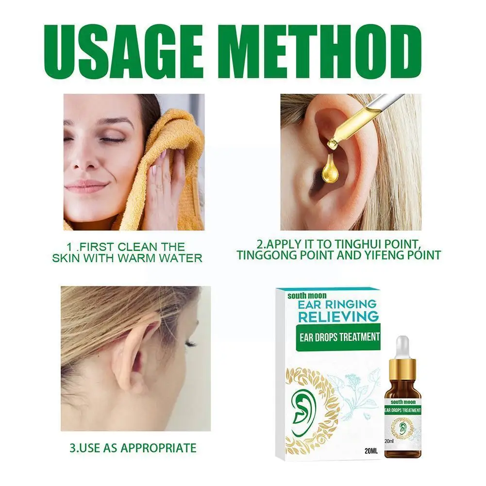 Essential Oil For Tinnitus Symptoms Hearing Impaired Ear Healthy Care Ring Relief Ear Pain Relieve Tinnitus Ear Drops 20ml F5A7
Essential Oil For Tinnitus Symptoms Hearing Impaired Ear Healthy Care Ring Relief Ear Pain Relieve Tinnitus Ear Drops 20ml F5A7