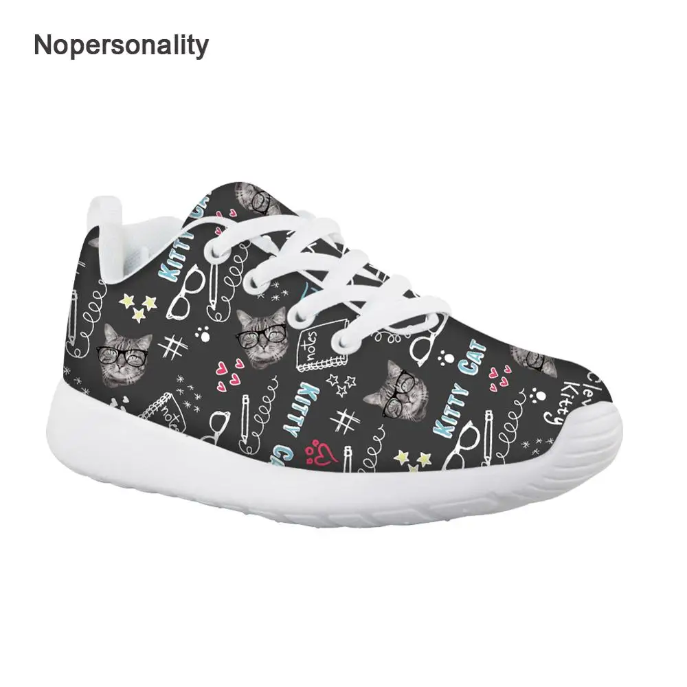 Nopersonality Light Boys Girls Running Shoes Grey Pink Cat Print Mesh Sneakers Casual Breathable Children Kids Sport Trainers
Nopersonality Light Boys Girls Running Shoes Grey Pink Cat Print Mesh Sneakers Casual Breathable Children Kids Sport Trainers