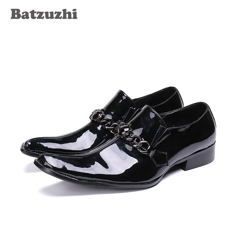 Batzuzhi Fashion Men Shoes POP Formal Leather Shoes Men Business, Black/Red Wedding Shoes Men Formal Designer Sapato Masculino
Batzuzhi Fashion Men Shoes POP Formal Leather Shoes Men Business, Black/Red Wedding Shoes Men Formal Designer Sapato Masculino