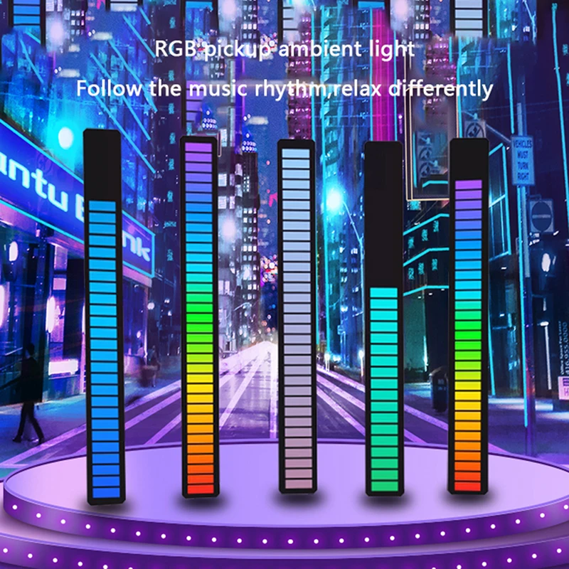 2021 New Auto Sound Control Light Rgb Voice-Activated Music Rhythm Ambient Light With 32 Led 18 Colors Car Decoration Lamp
2021 New Auto Sound Control Light Rgb Voice-Activated Music Rhythm Ambient Light With 32 Led 18 Colors Car Decoration Lamp